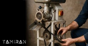 تعمیر چرخ گوشت تسمه ای تعمیران 