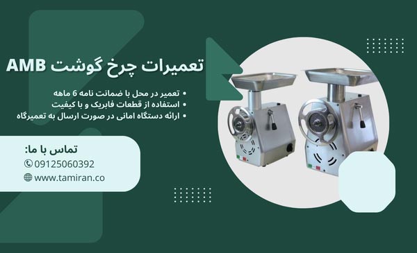 تعمیر چرخ گوشت AMB