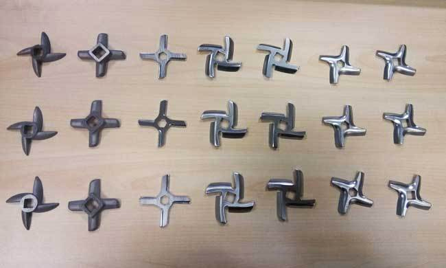 تیز کردن تیغه چرخ گوشت